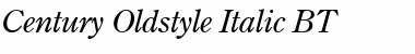 CenturyOldst BT Italic Font Title Preview CenturyOldst BT Italic Font Title Preview