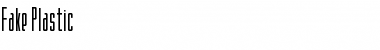 Fake Plastic Regular Font Title Preview Fake Plastic Regular Font Title Preview