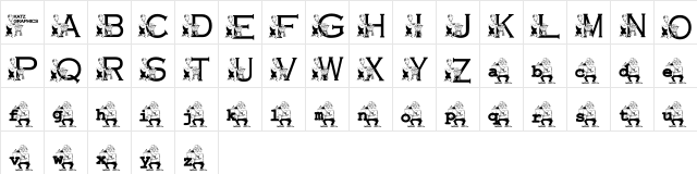 KG GROCERY Regular font glyphpreview