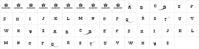 Cheap stealer Regular font glyphpreview