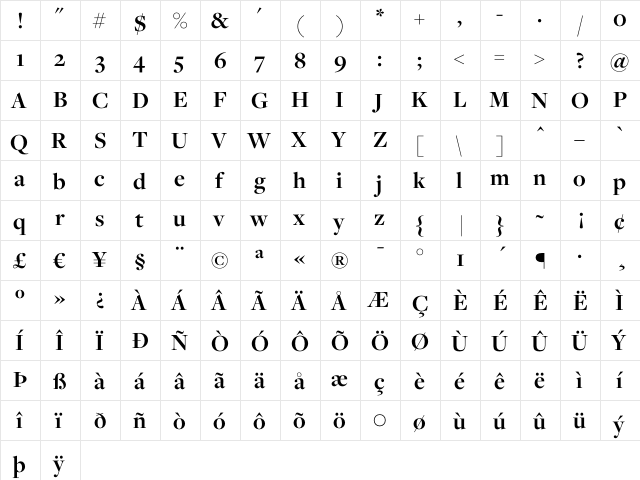 Freight Disp Bold font glyphpreview
