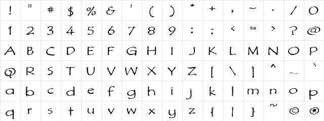DiMurphic Regular font glyphpreview