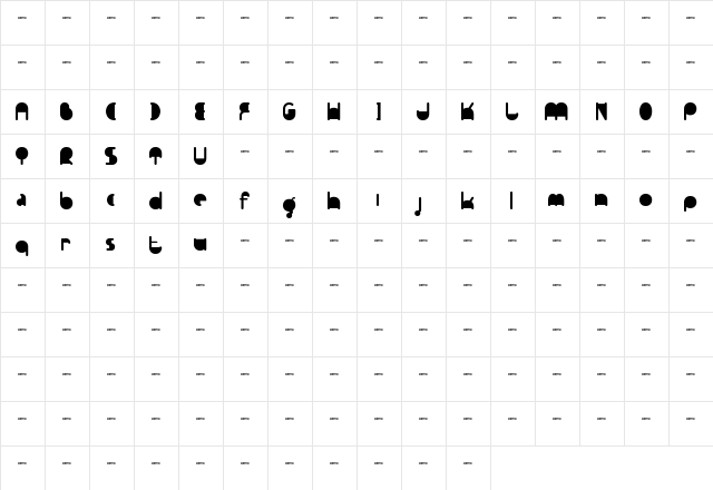 FT Pedant Dilettante demo font glyphpreview