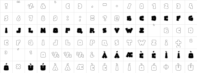 Arise Regular font glyphpreview