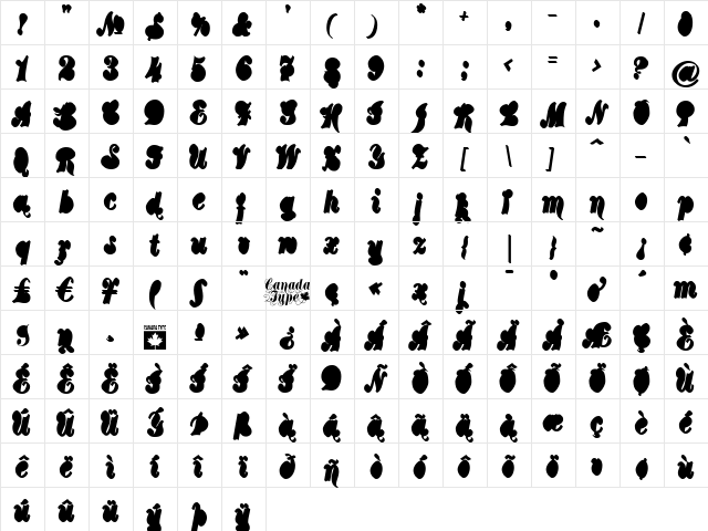 Treasury System Alt BB Regular font glyphpreview