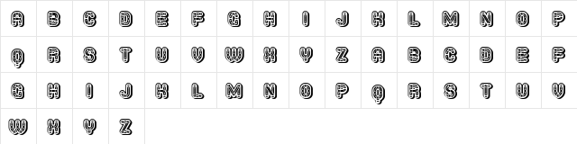 Furious Ride Grotesque Regular font glyphpreview