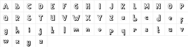 School Holic 6 School Holic 6 font glyphpreview