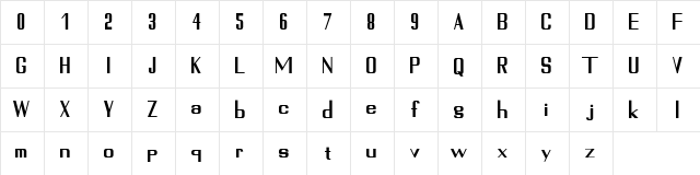 Sundarbans Regular font glyphpreview