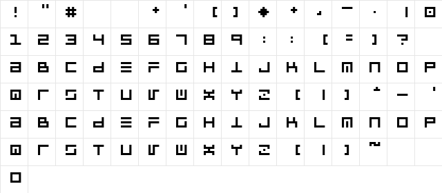 Frosty Cologne Regular font glyphpreview