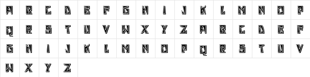 Worldwide Regular font glyphpreview