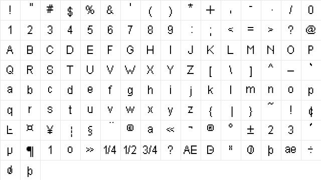 C&C Red Alert [LAN] Regular font glyphpreview