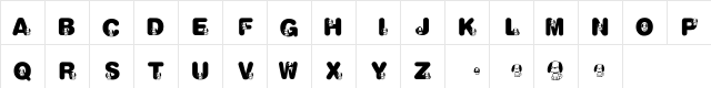 KR Nick's Puppy 1 Regular font glyphpreview