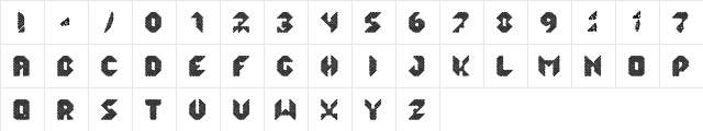 qlka Regular font glyphpreview