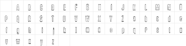 Brillo Regular font glyphpreview