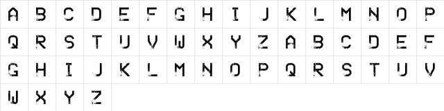 Sandy Ravage Regular font glyphpreview