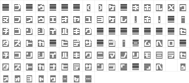 border7Kat Regular font glyphpreview