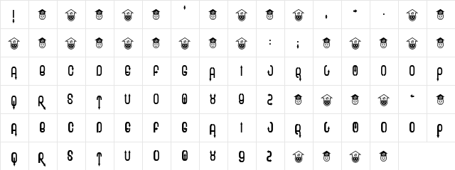 Twee Regular font glyphpreview