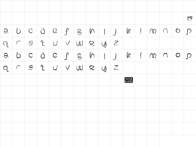 EdenDisplay Regular font glyphpreview