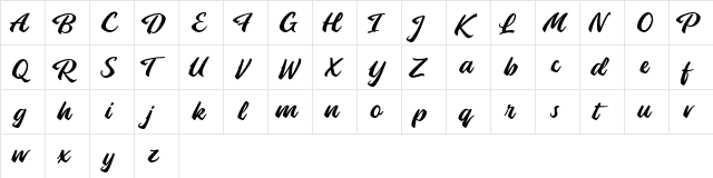 Launch Attack Regular font glyphpreview