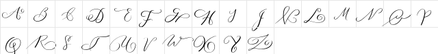 MONOGRAM W Regular font glyphpreview