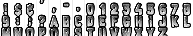 Fluo Gums Regular font glyphpreview