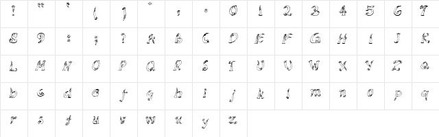 DEEP WITHIN Regular font glyphpreview