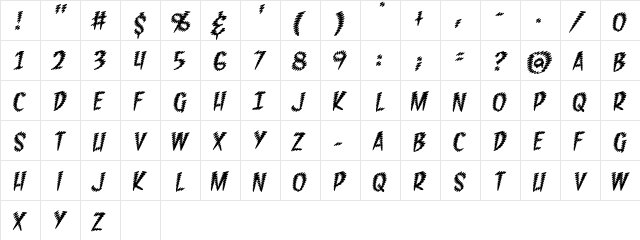 Feedback BB Italic font glyphpreview