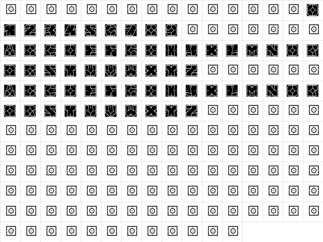 AlphaBloc Corde font glyphpreview