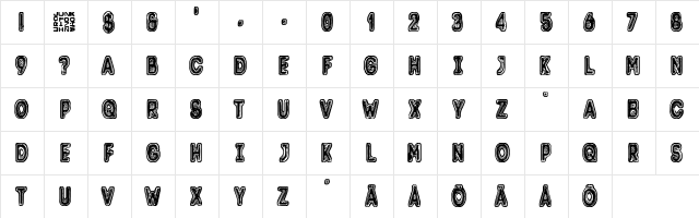 Trolli Regular font glyphpreview