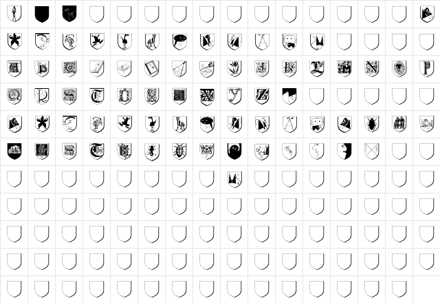 DesignersWeAll Regular font glyphpreview