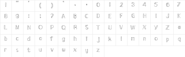 CIRCUIT HOUSE Regular font glyphpreview
