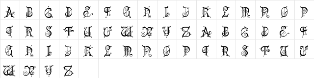 KingdomCome Regular font glyphpreview