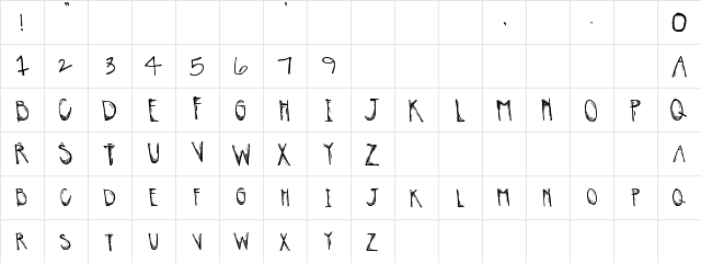 SBC Fuzz SBC Fuzz font glyphpreview