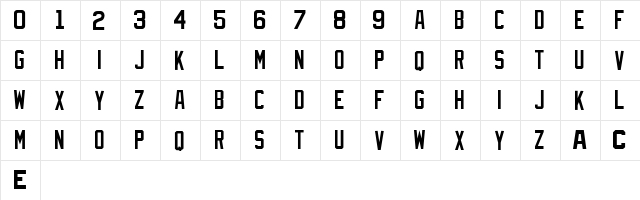 MLB Cubs Regular font glyphpreview