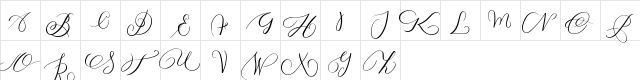 MONOGRAM Z Regular font glyphpreview