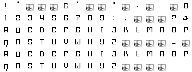 ElGoodo Regular font glyphpreview