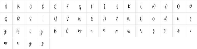 Mysthics Free Regular font glyphpreview