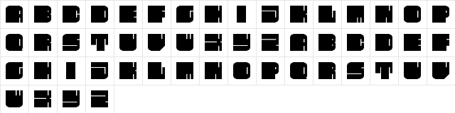 Fleshy Pad Regular font glyphpreview