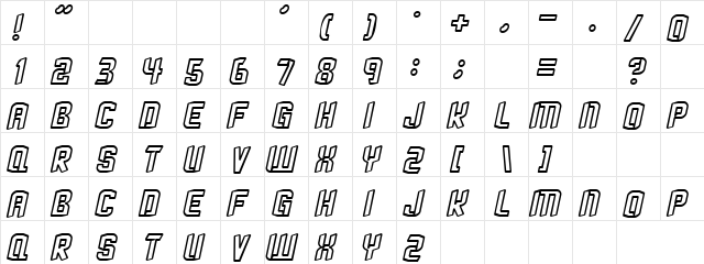 Mohabbath Regular font glyphpreview