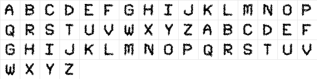 Urban Tribal STF Regular font glyphpreview