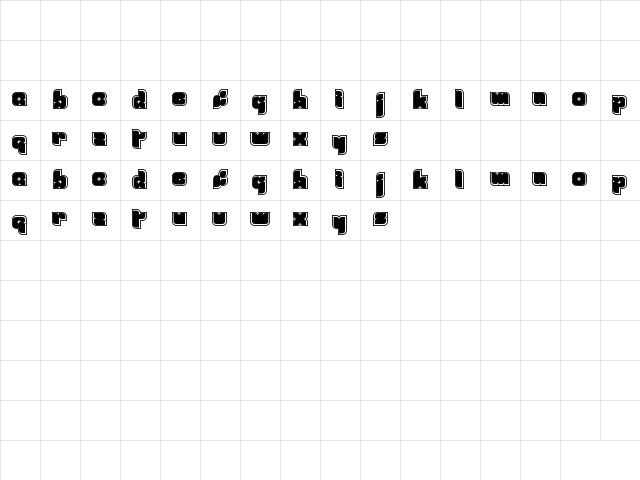 fresh mint Regular font glyphpreview