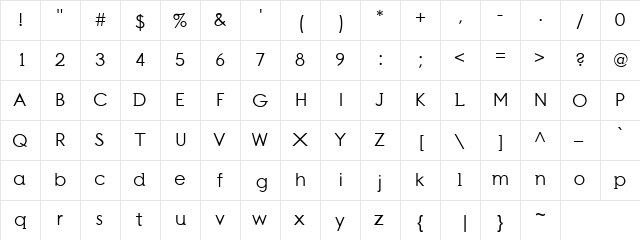 Myanmar1 Regular font glyphpreview