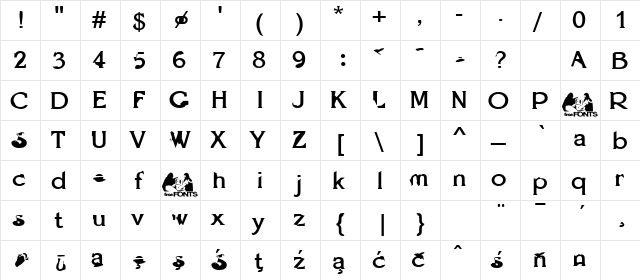 Option Explicit Regular font glyphpreview