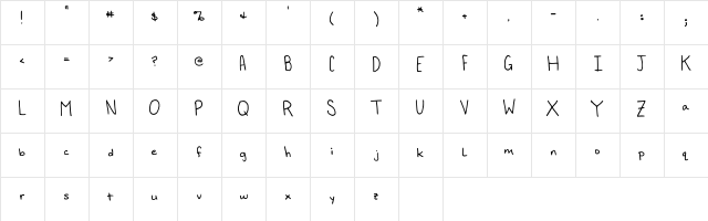 Foxed Inn Regular font glyphpreview