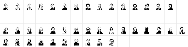 MrPresident Regular font glyphpreview