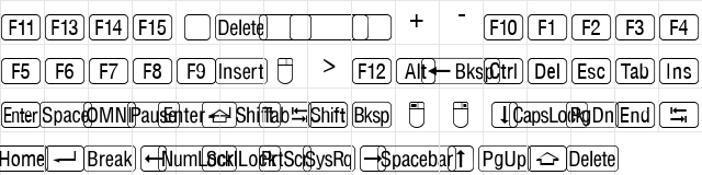 FZ DING 27 Normal font glyphpreview