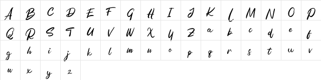 Rolest FREE Regular font glyphpreview