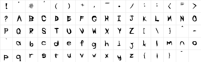 Swift Regular font glyphpreview