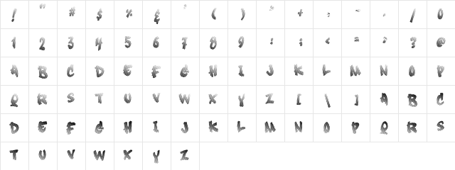 Soft Sugar fade Regular font glyphpreview