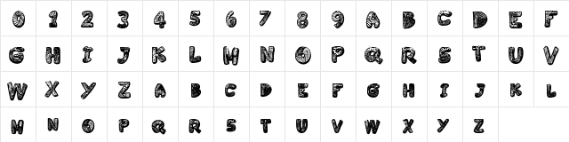 Variety Medium font glyphpreview